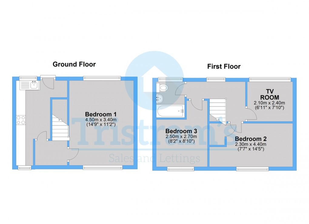 Floorplan for Woodside Road, Beeston