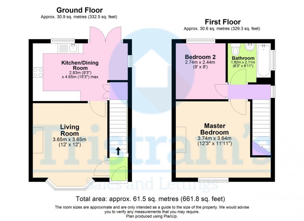 Floorplan for Marton Road, Beeston