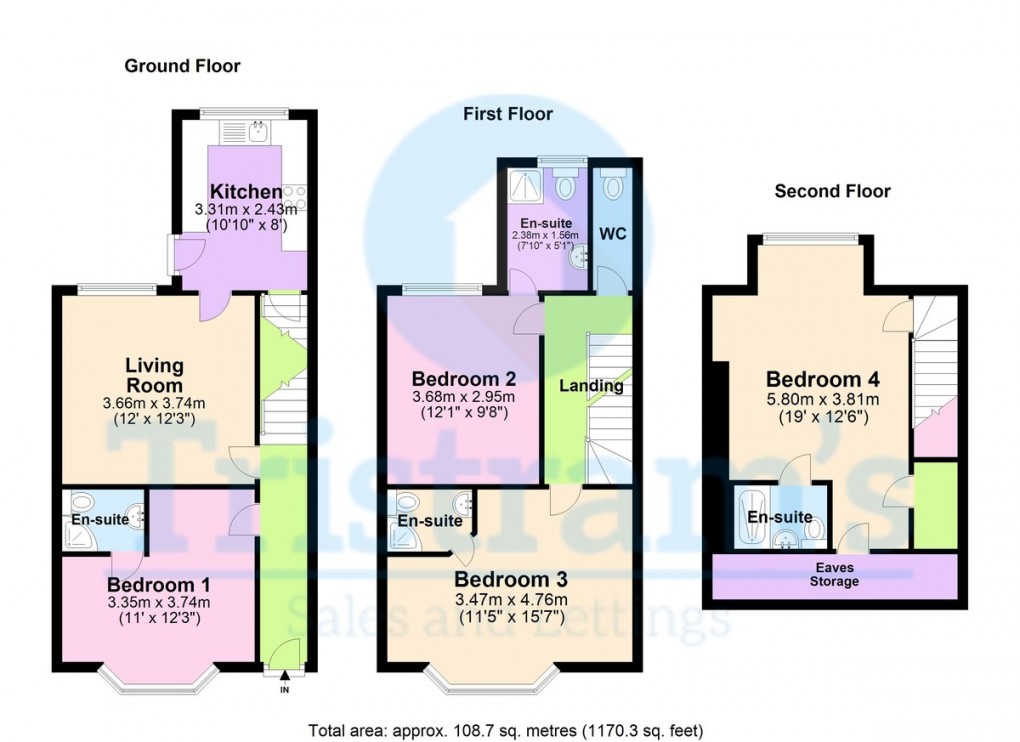 Floorplan for Devonshire Promenade, Lenton