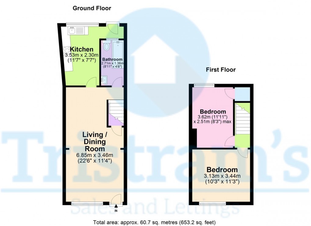 Floorplan for Target Street, Radford