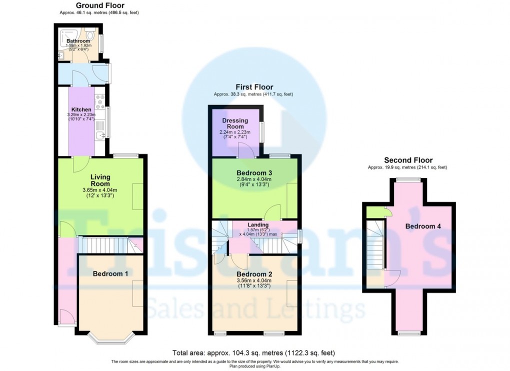 Floorplan for Foxhall Road, Forest Fields