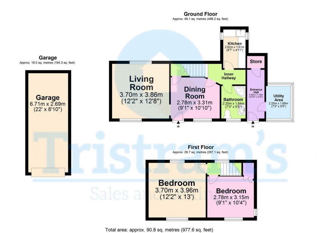 Floorplan for Town Street, Bramcote