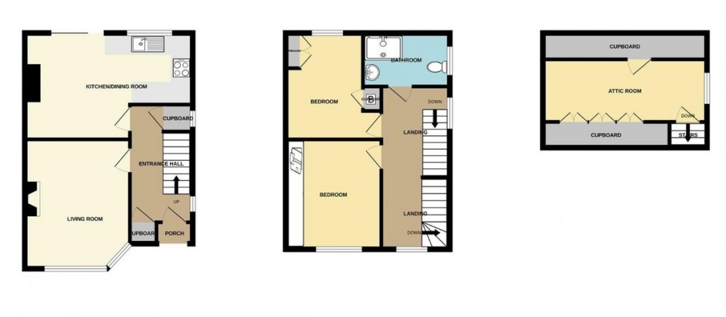 Floorplan for Sefton Avenue, Stapleford