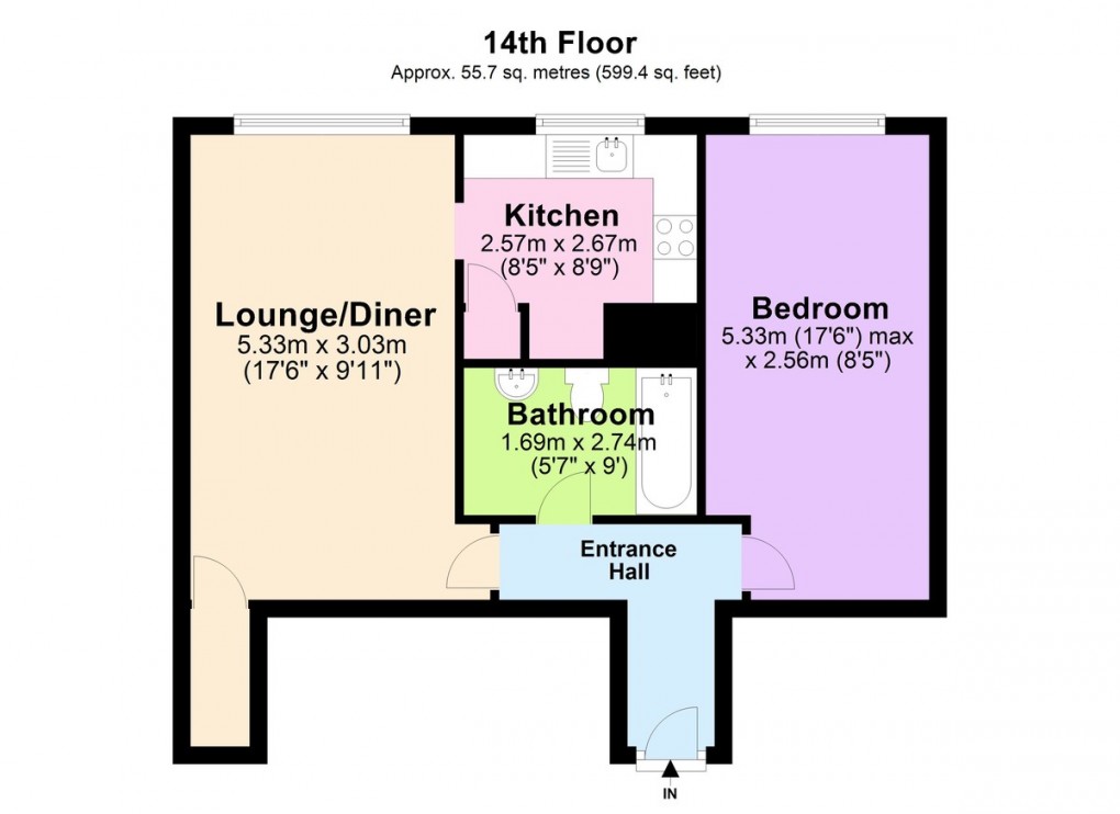 Floorplan for High Point, Noel Street