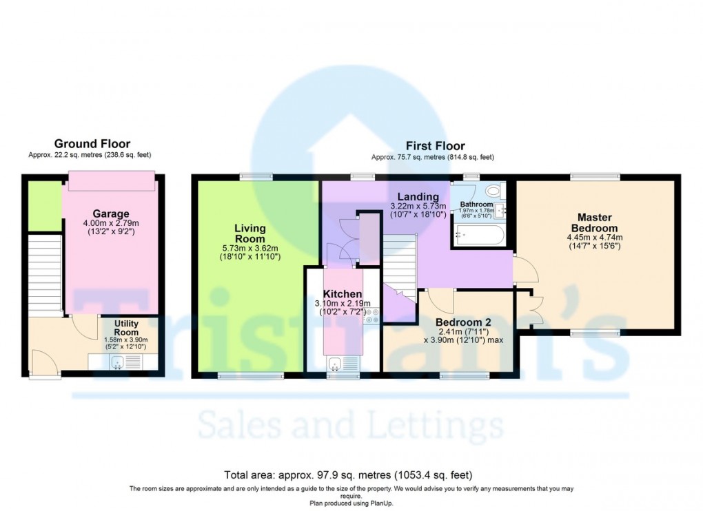 Floorplan for Matlock Court, Nottingham