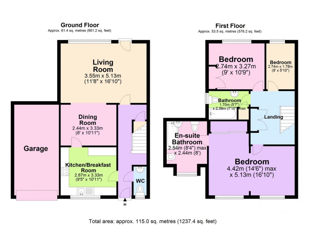 Floorplan for Chapel Mews, Bramcote