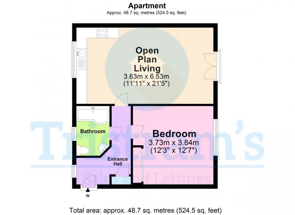 Floorplan for Thomas Forman Court, Stanhope Avenue