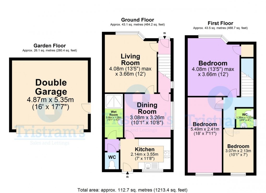 Floorplan for Hemlock Avenue, Stapleford