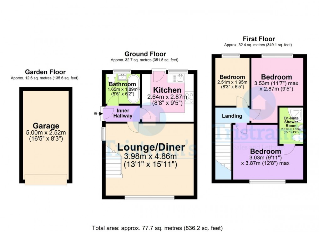 Floorplan for Brisbane Drive, Stapleford