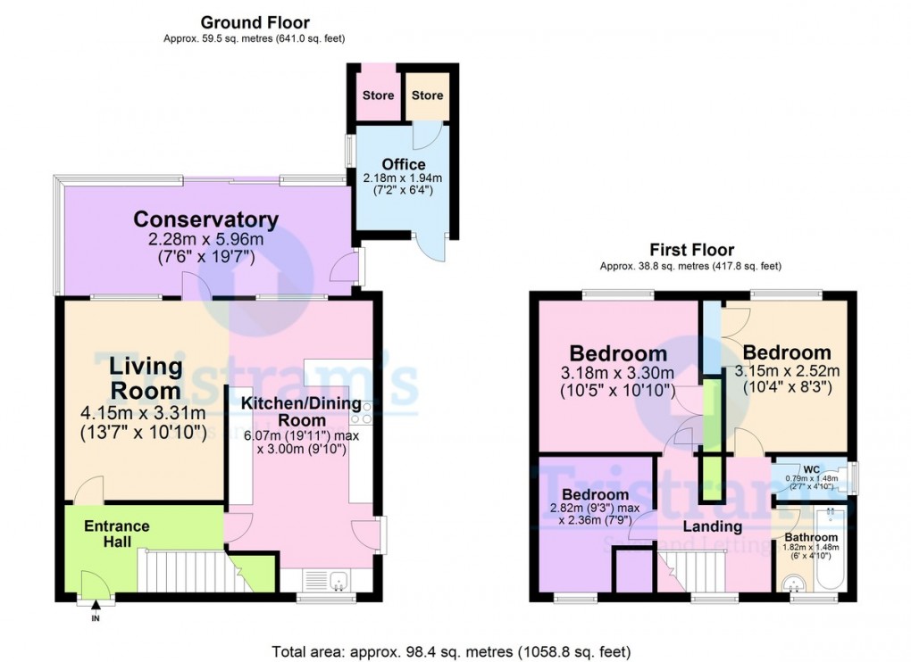 Floorplan for Renfrew Drive, Wollaton