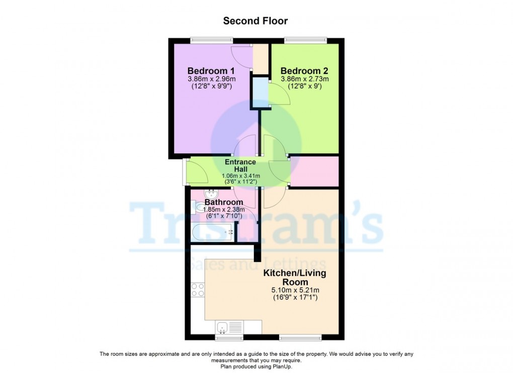 Floorplan for The Farthings, Nottingham