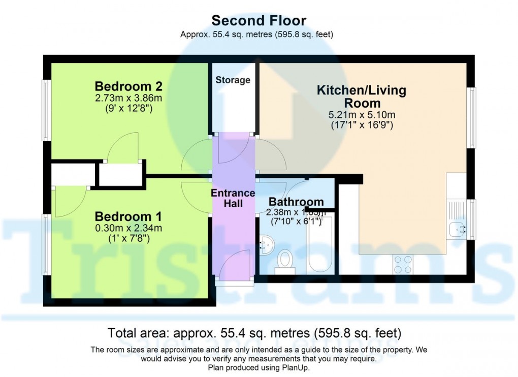 Floorplan for The Farthings, Nottingham