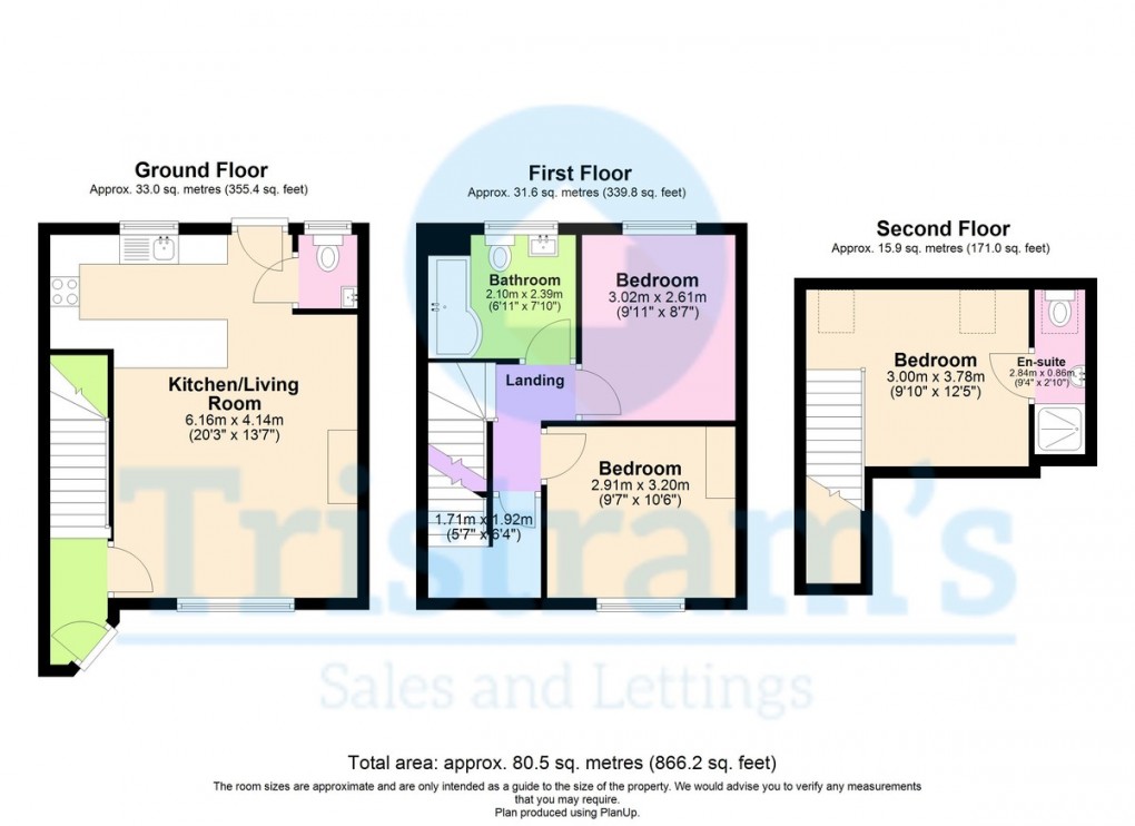 Floorplan for Anslow Avenue, Beeston