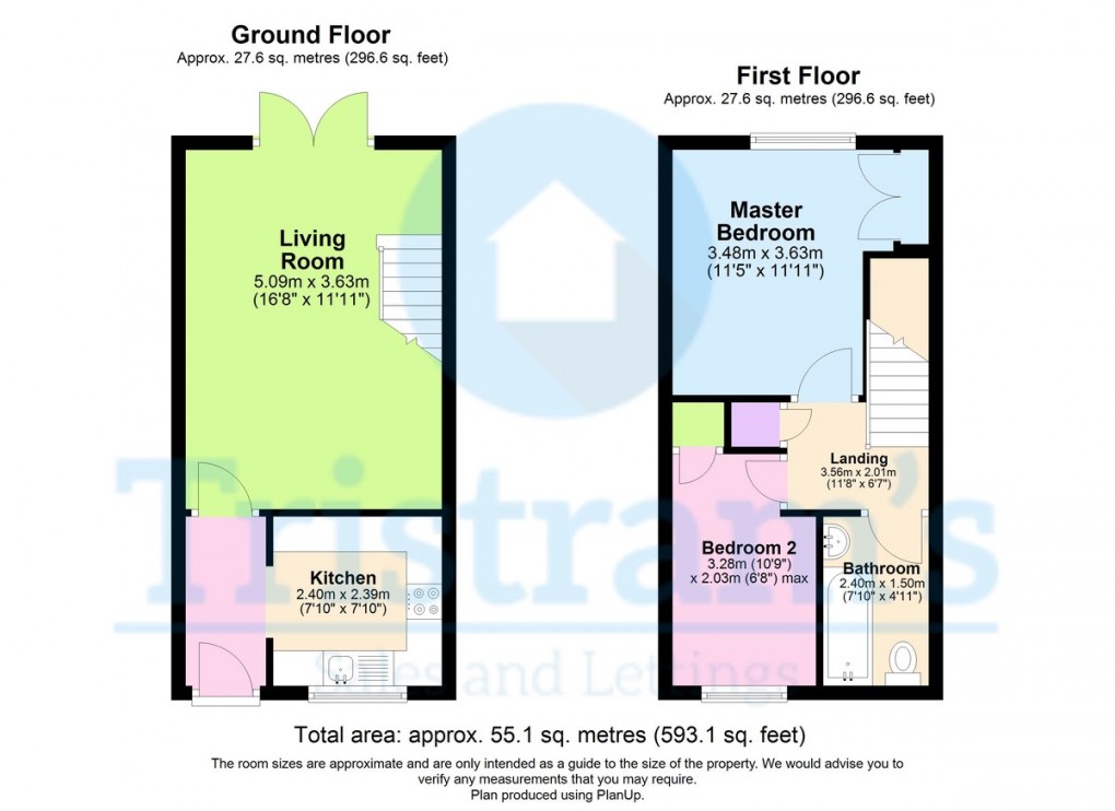 Floorplan for Meadow Brown Road, Nottingham