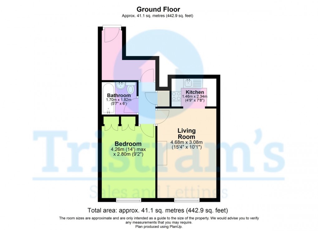 Floorplan for Park View Court, Beeston