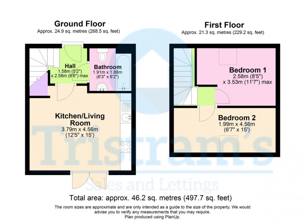 Floorplan for Henry Road, Lenton