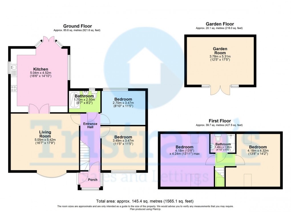 Floorplan for Middleton Boulevard, Wollaton