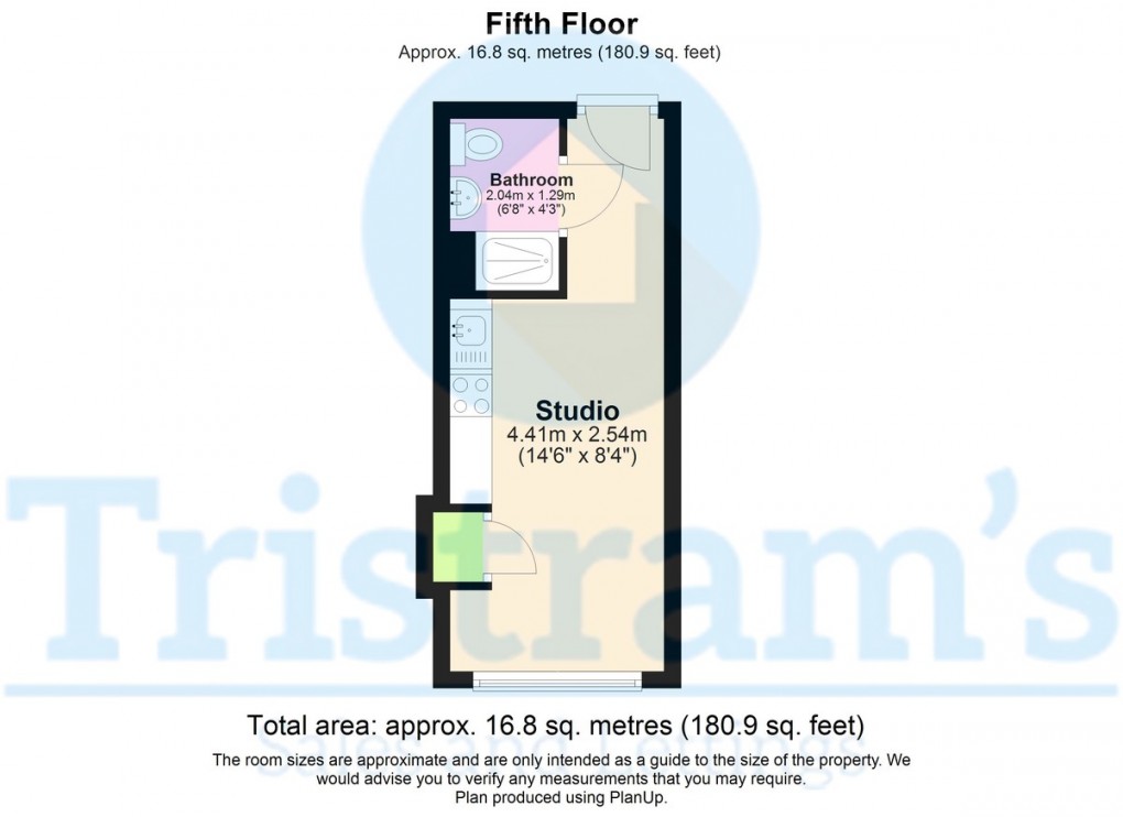 Floorplan for Maid Marian House, Hounds Gate, Nottingham