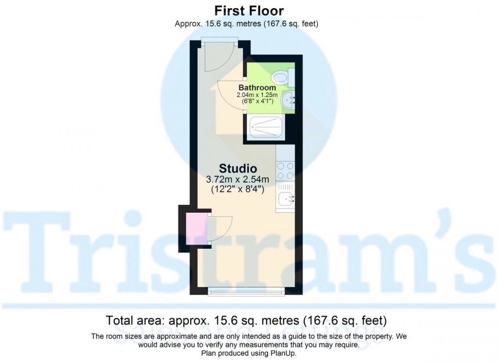 Floorplan for Maid Marian House, Hounds Gate, Nottingham