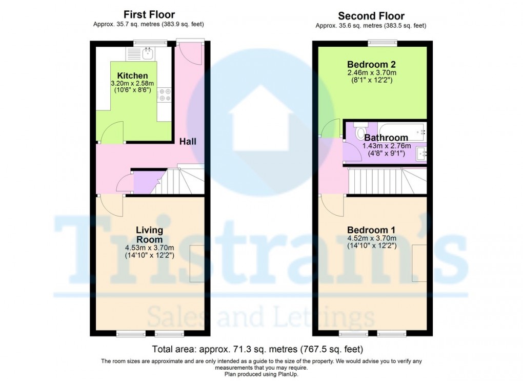 Floorplan for Denman Street, Radford