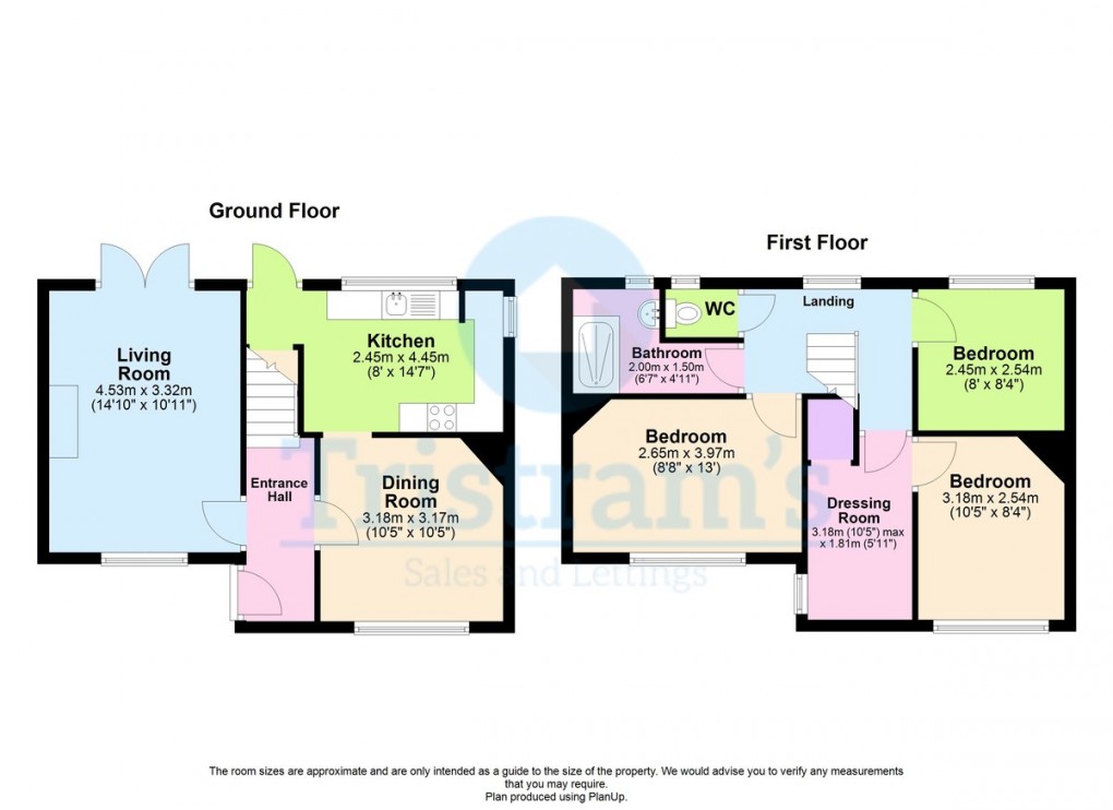 Floorplan for Melbourne Road, Nottingham