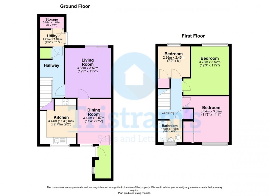 Floorplan for Eastholme Croft, Colwick Park