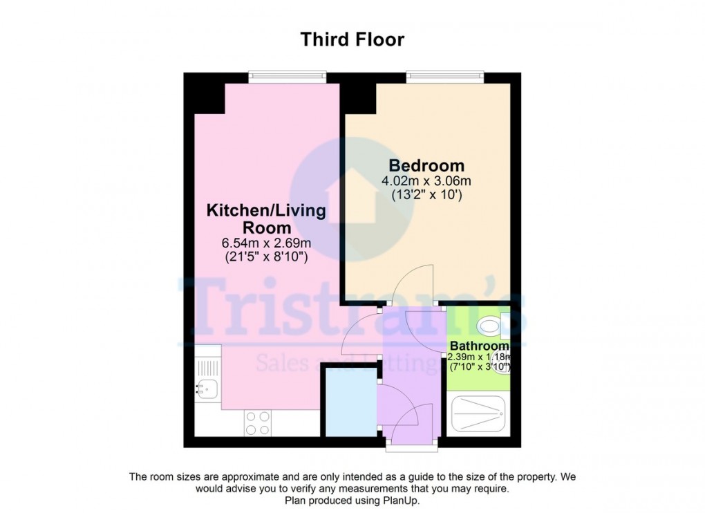 Floorplan for Castle Boulevard, Nottingham