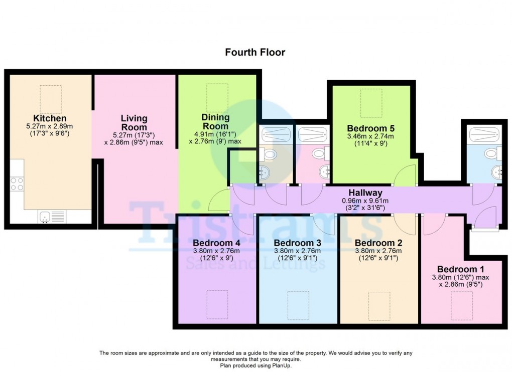 Floorplan for Castle Boulevard, Nottingham