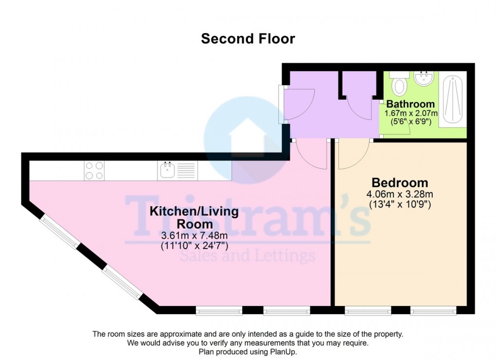 Floorplan for Castle Boulevard, Nottingham