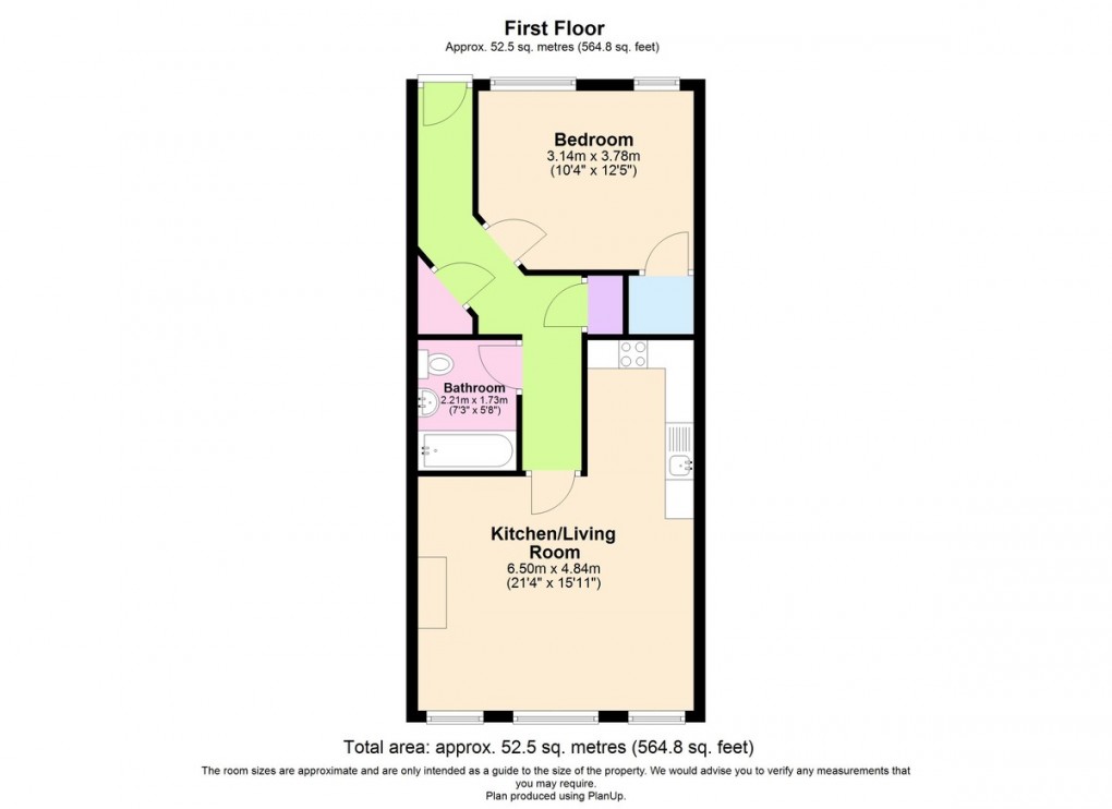 Floorplan for Regent Mews, Wollaton Street