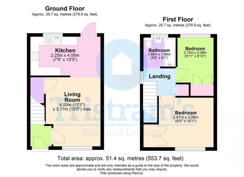 Floorplan for Cloister Street, Nottingham