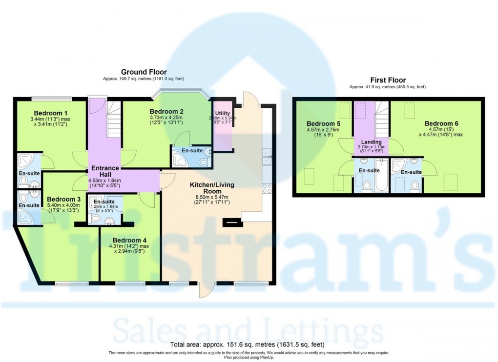 Floorplan for Middleton Boulevard, Nottingham