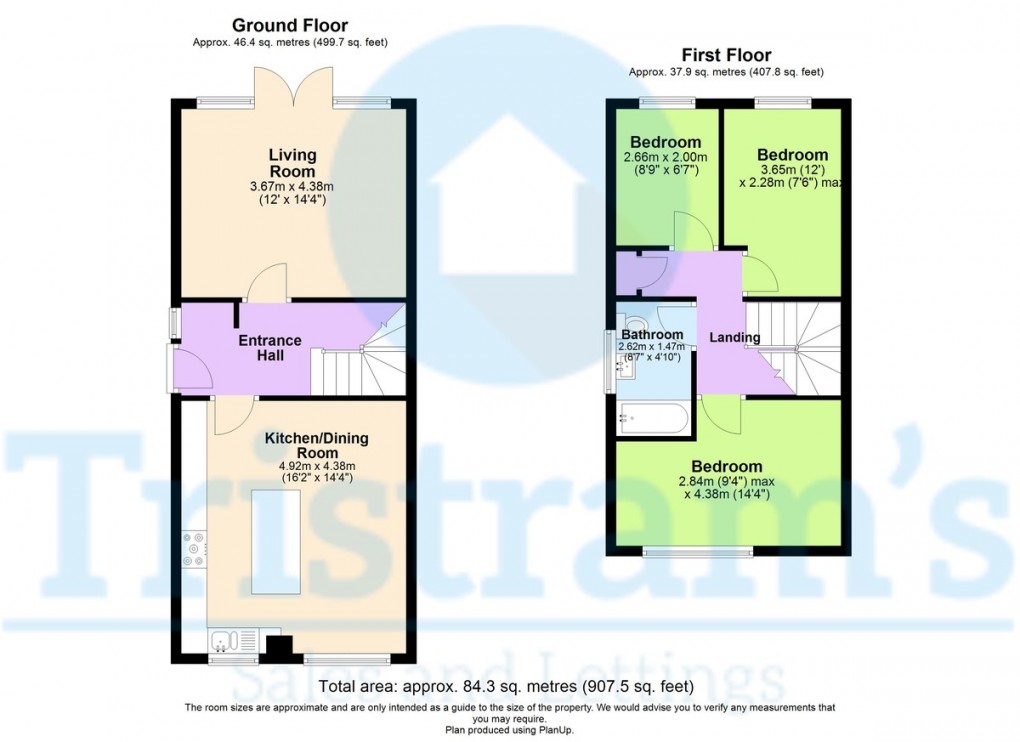 Floorplan for Oakfield Road, Stapleford