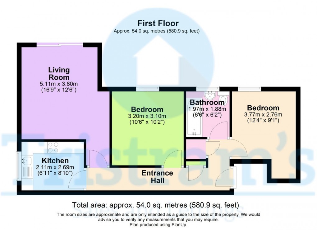 Floorplan for James Close, Derby