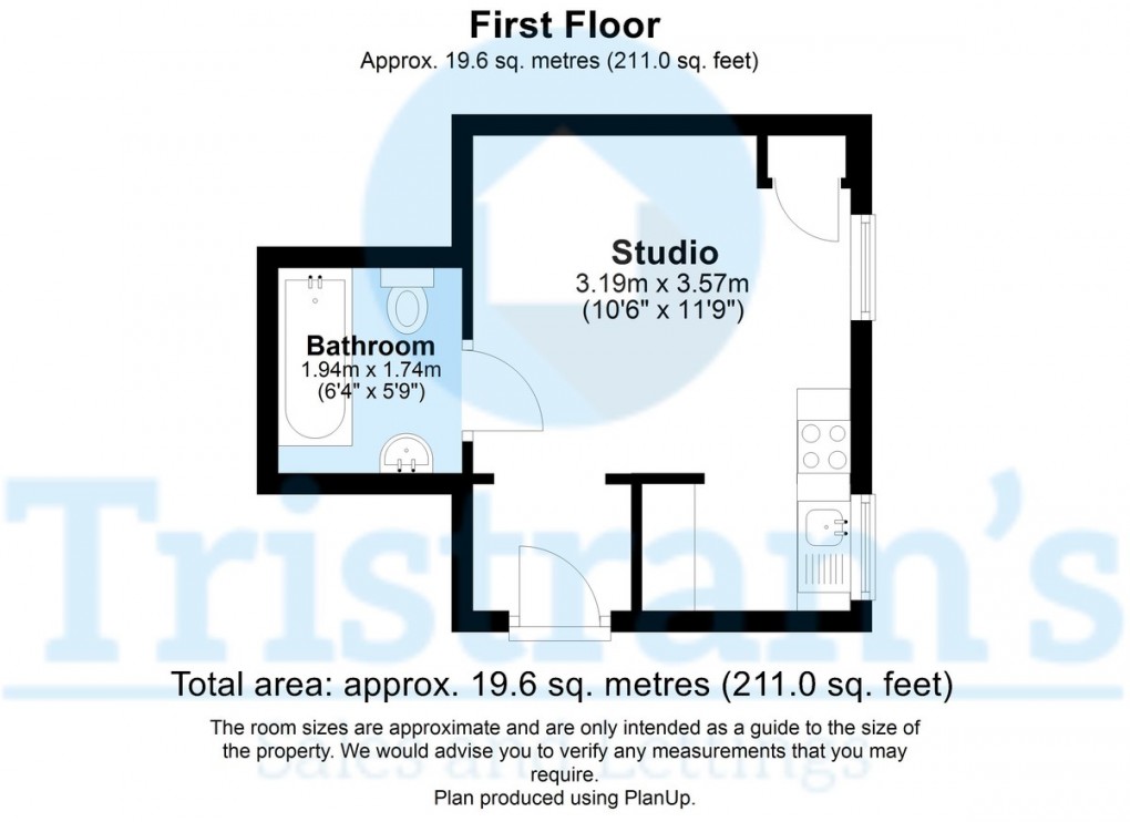 Floorplan for Burns Street, Nottingham