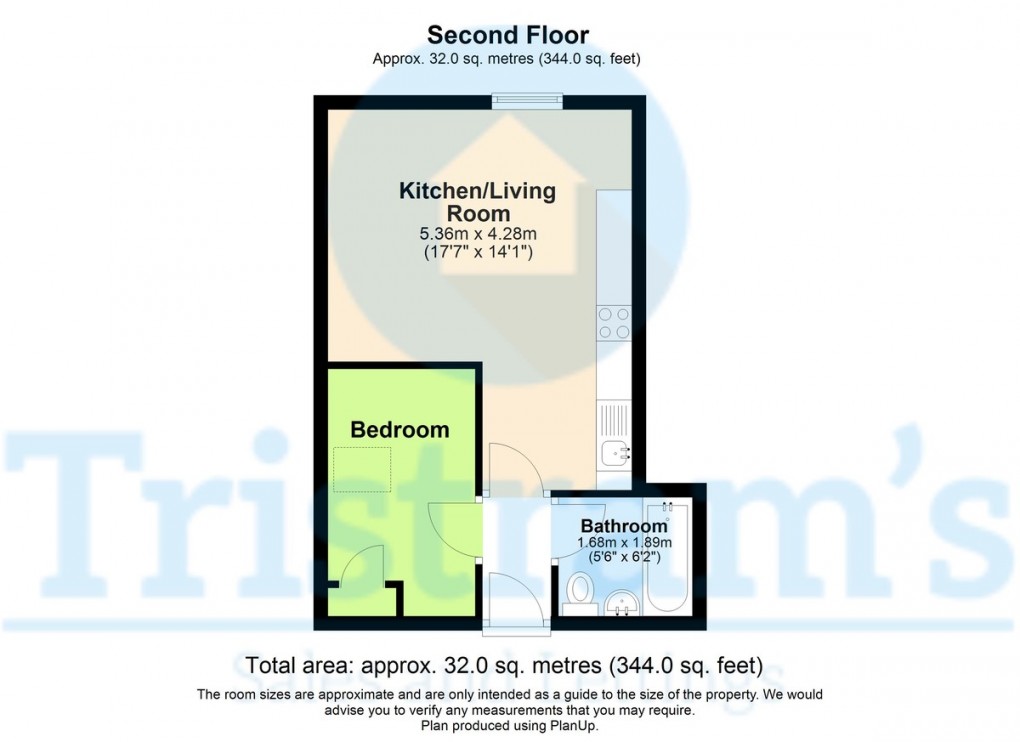 Floorplan for Burns Street, Nottingham