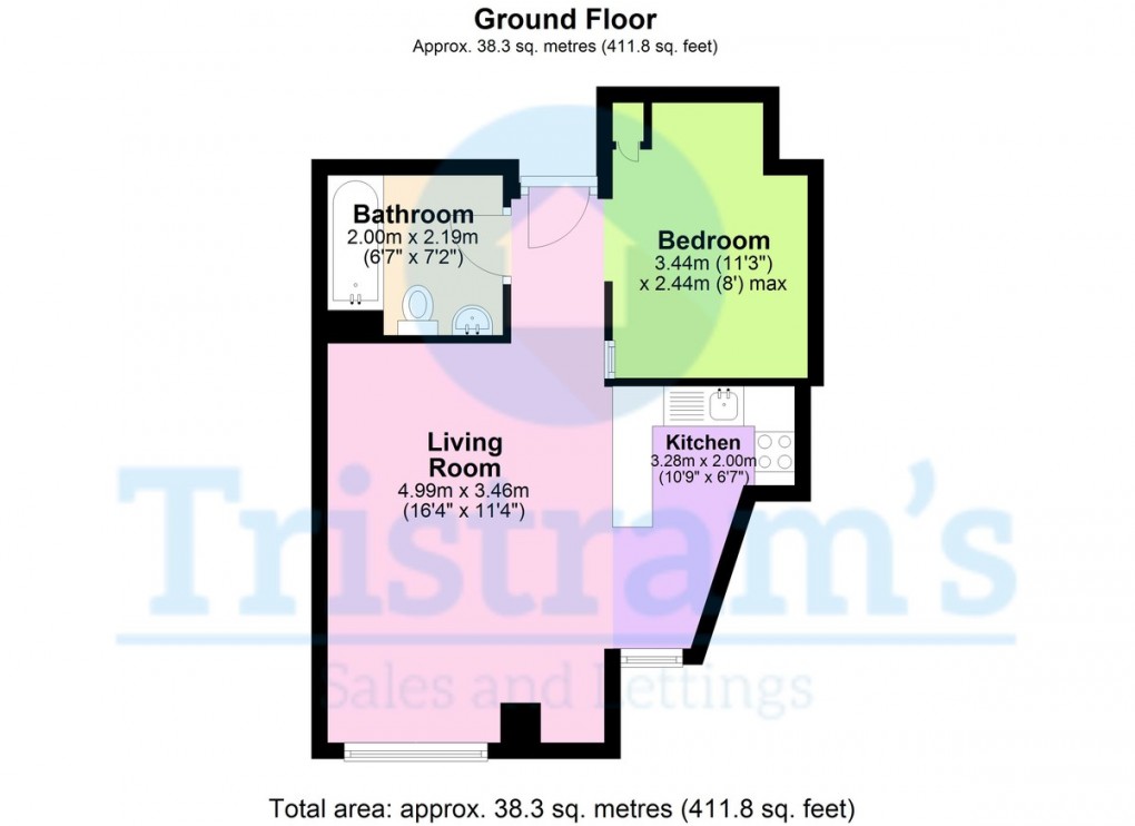 Floorplan for The Ice House, Bolero Square