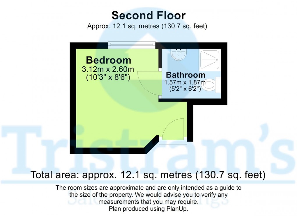 Floorplan for Flat 10 Broad Street, Nottingham