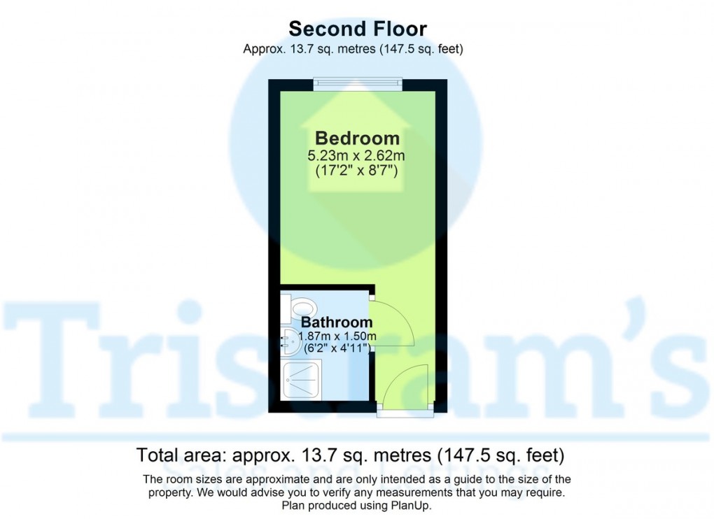 Floorplan for Broad Street, Nottingham