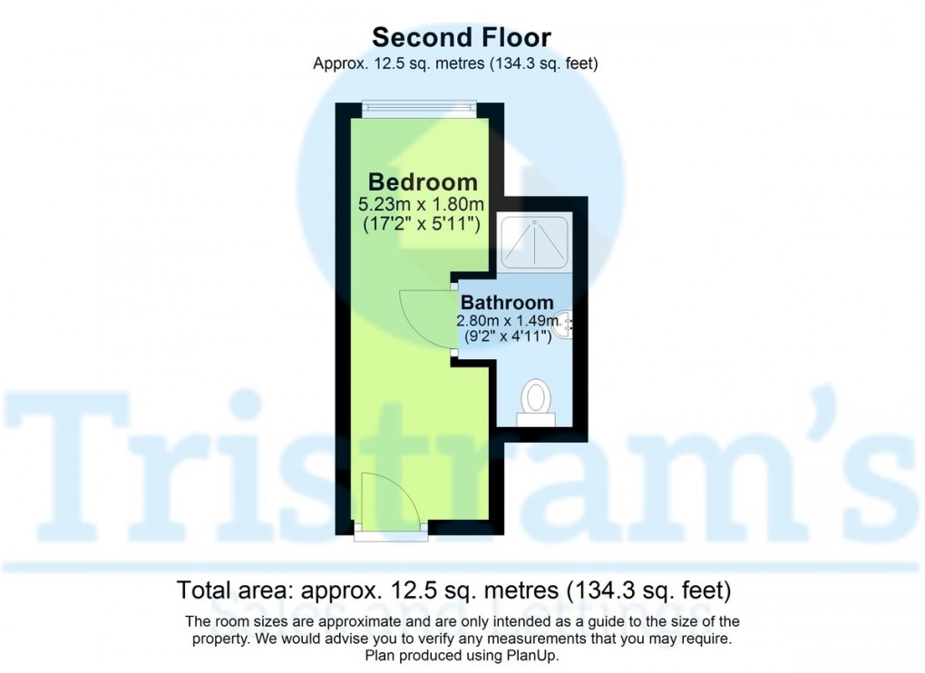 Floorplan for Broad Street, Nottingham