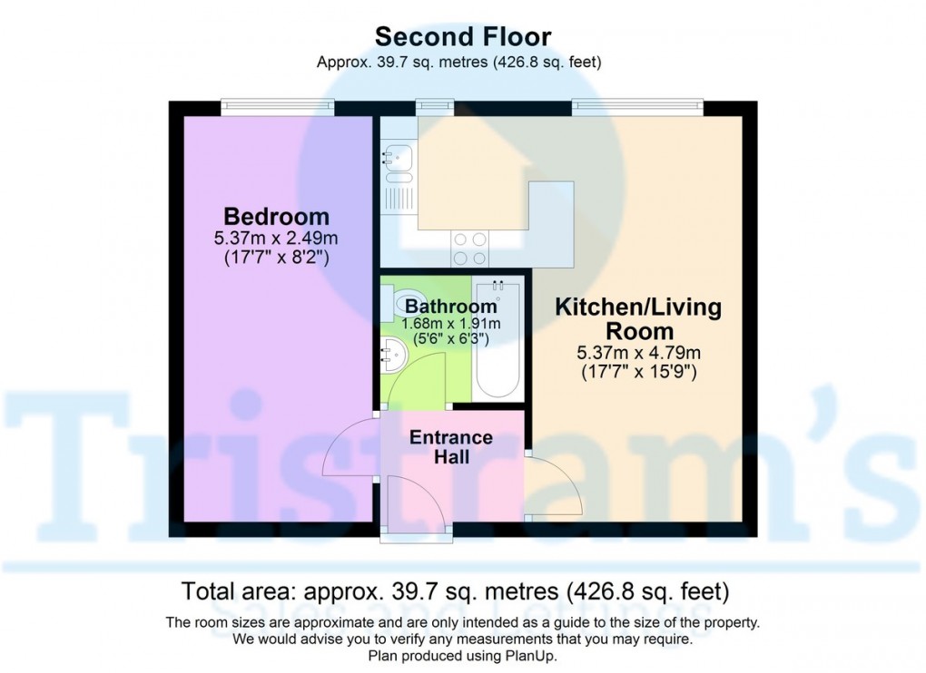 Floorplan for The Old Vicarage, Swinburne Street