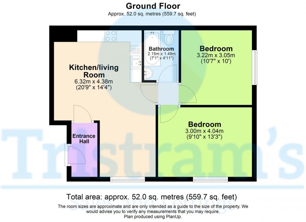 Floorplan for Aria Court, Mansfield Road