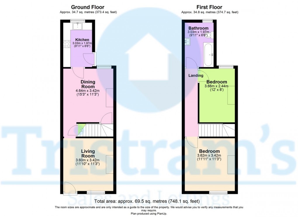 Floorplan for Egypt Road, Nottingham