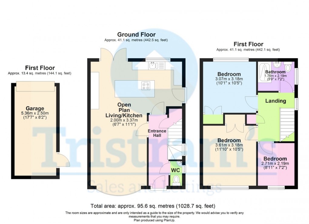 Floorplan for Sandringham Road, Sandiacre