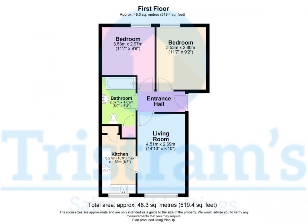 Floorplan for Furlong Street, Arnold