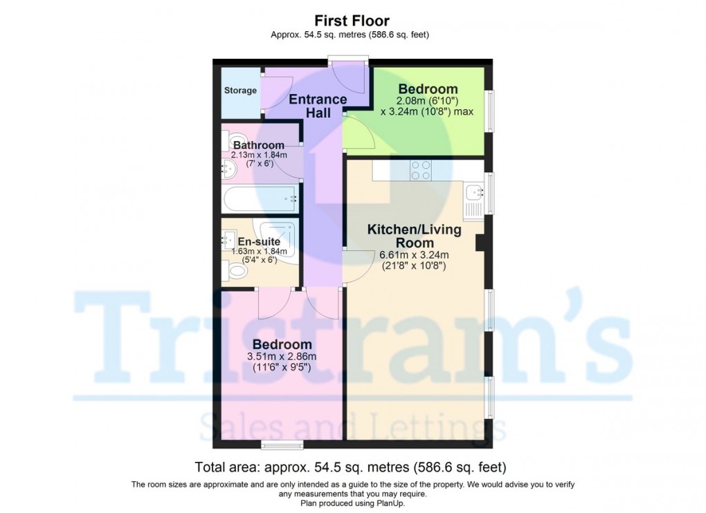 Floorplan for Kestrel House, Field Road, Ilkeston