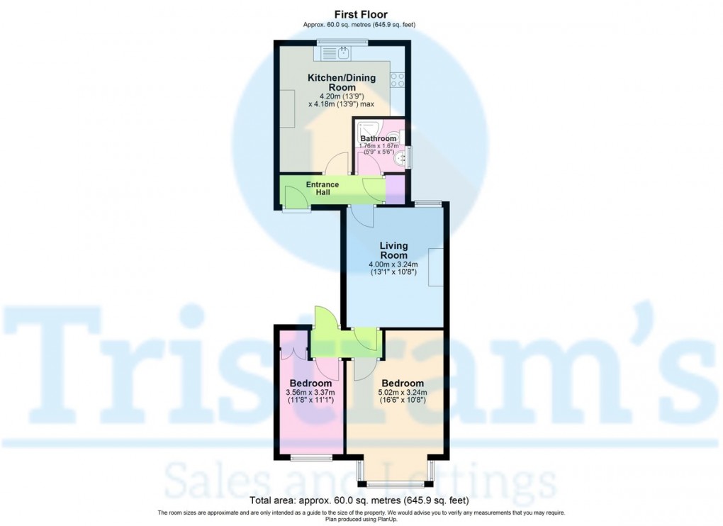 Floorplan for Loughborough Road, West Bridgford