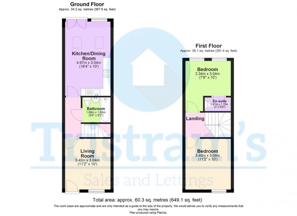 Floorplan for Wellington Street, Stapleford