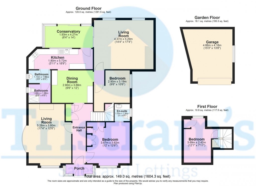 Floorplan for King George Avenue, Ilkeston