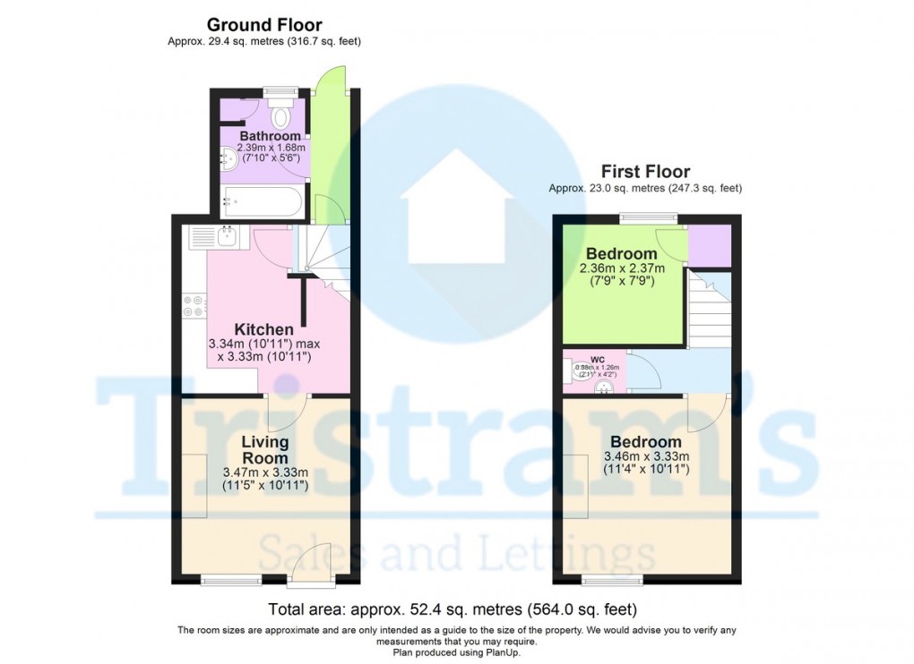 Floorplan for Ball Street, Nottingham